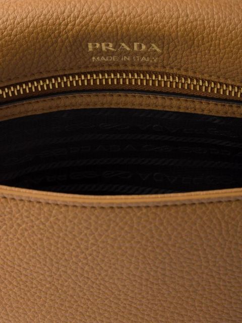 Prada leather shoulder bag - Brown