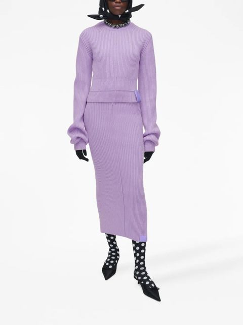 Marc Jacobs Femme crew neck jumper - Purple - zdjęcie produktu nr 2