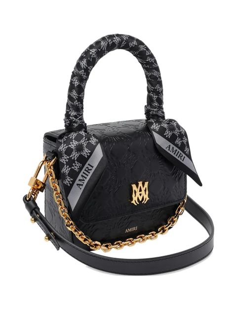 AMIRI micro Ma Quad chain-strap handbag - Black - zdjęcie produktu nr 2