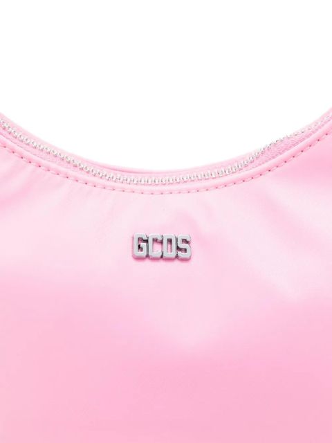 GCDS logo-charm tote bag - Pink