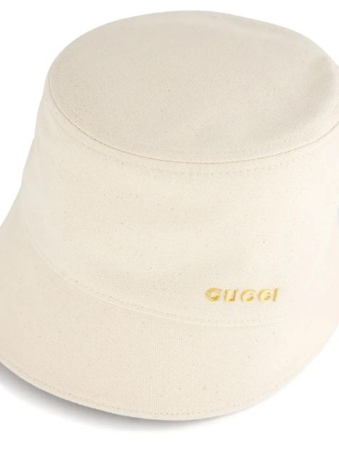 Gucci logo bucket hat - Neutrals - zdjęcie produktu nr 2
