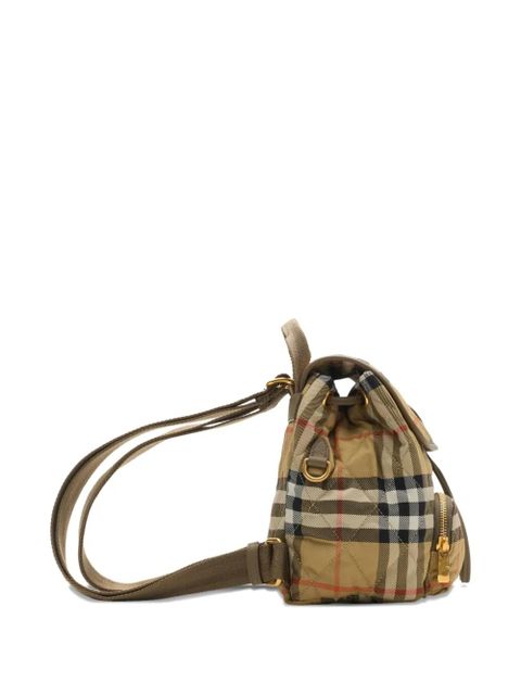 Burberry quilted-design mini backpack - Neutrals