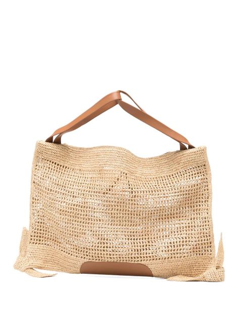 Hereu Cador woven tie tote bag - Neutrals - zdjęcie produktu nr 1