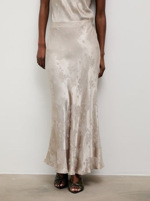 Answear.LAB spódnica z dodatkiem lnu - zdjęcie produktu nr 1