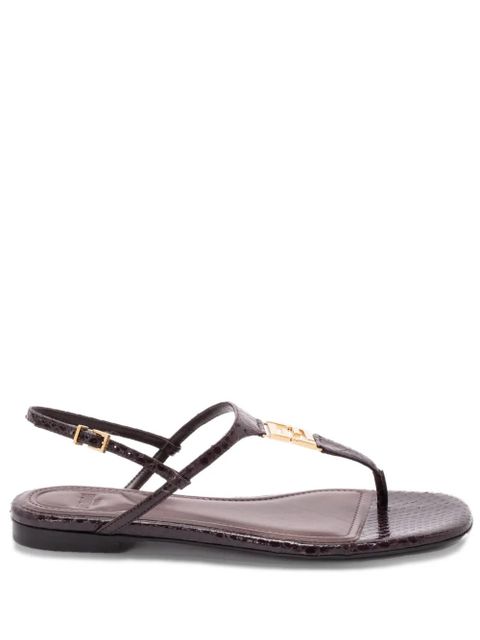 FENDI FFold flat sandals - Purple - zdjęcie produktu nr 1