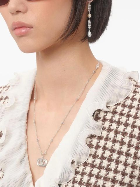 Valentino Garavani Ovalette earrings - Silver