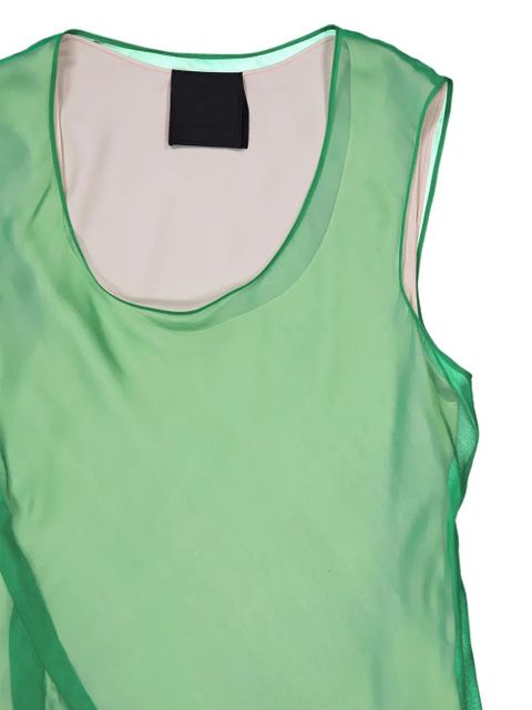 Givenchy ruffled silk dress - Green