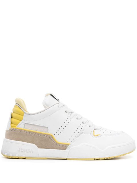 ISABEL MARANT Emree panelled sneakers - Neutrals
