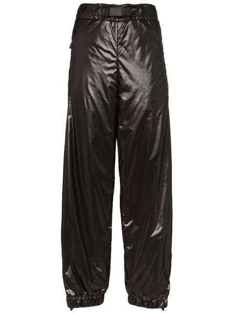Moncler Grenoble side-stripe nylon trousers - Black - zdjęcie produktu nr 1