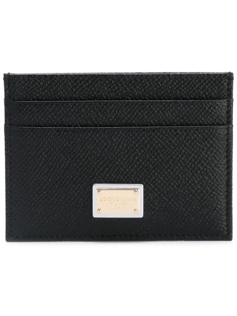 Dolce & Gabbana leather card holder - Black