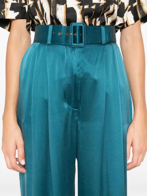 ZIMMERMANN silk trousers - Blue