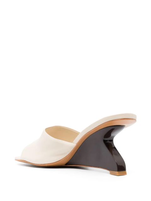 Reformation 75mm Enya sandals - Neutrals