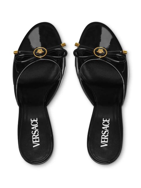 Versace 85mm Opera Bow mules - Black