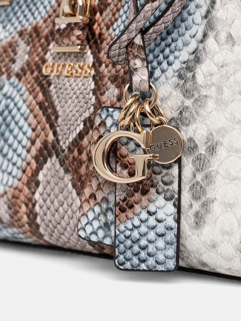 Guess torebka QUEENSLAND kolor niebieski HWKG96 55760