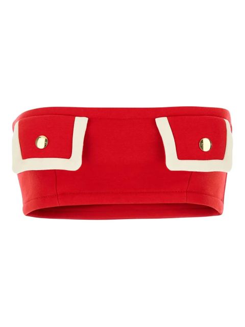 Prada wool cropped top - Red - zdjęcie produktu nr 1