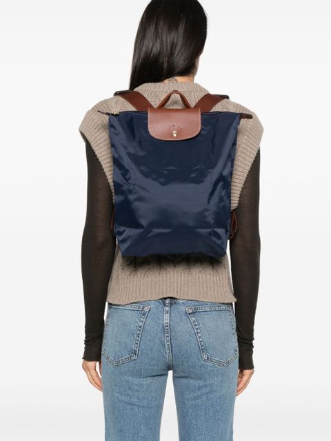 Longchamp medium Le Pliage backpack - Blue - zdjęcie produktu nr 2