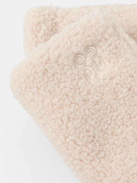 HUGO rękawiczki damskie kolor biały 50548780 - zdjęcie produktu nr 2