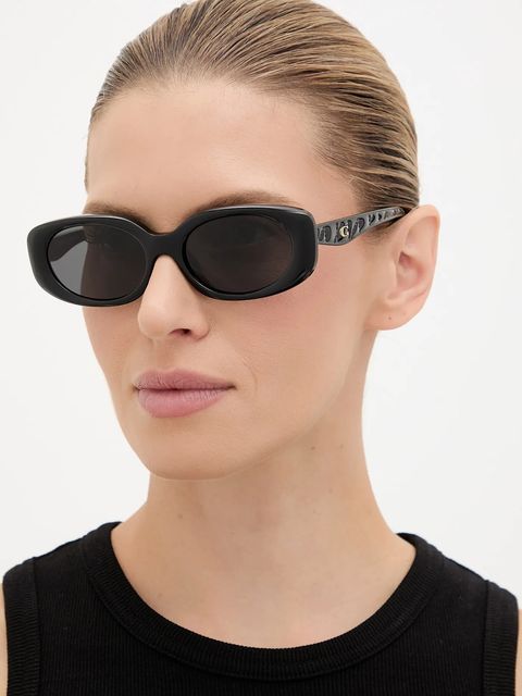 Coach okulary przeciwsłoneczne damskie kolor czarny 0HC8443D - zdjęcie produktu nr 1