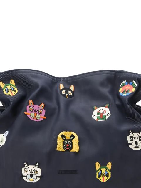 LOEWE Flamenco M clutch bag - Blue - zdjęcie produktu nr 2