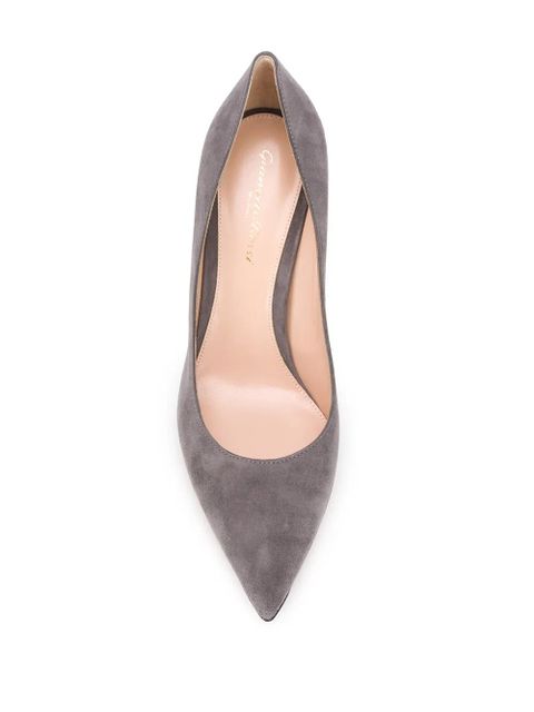Gianvito Rossi Gianvito 85mm suede pumps - Grey