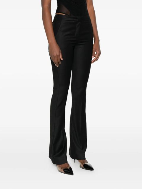 Blumarine welt-pockets straight trousers - Black