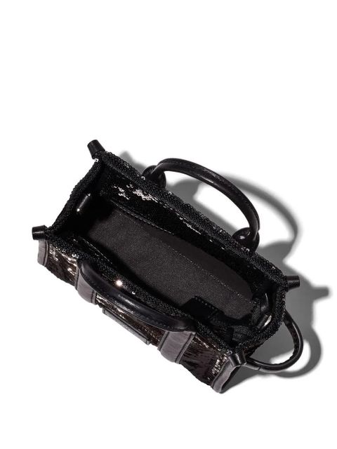 Marc Jacobs The Sequins Crossbody Tote bag - Black