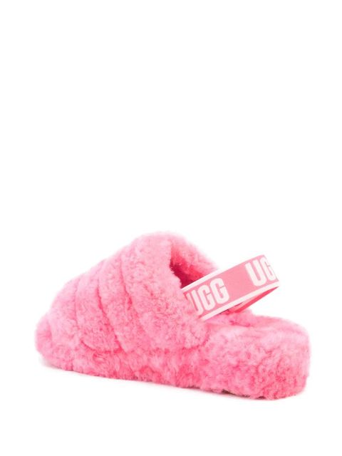 UGG Fluff Yeah slingback sandals - Pink