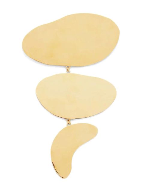 Jil Sander logo-engraved three-part pin - Yellow - zdjęcie produktu nr 1