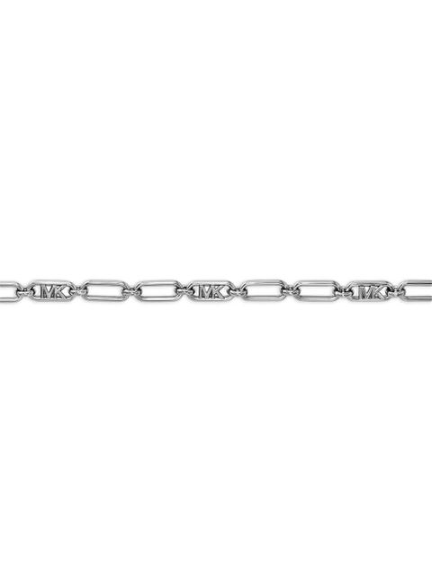 Michael Kors logo-chain necklace - Silver - zdjęcie produktu nr 2