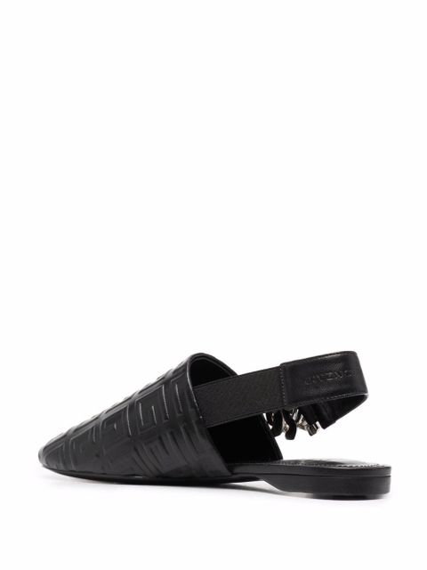 Givenchy 4G-motif flat mules - Black - zdjęcie produktu nr 2