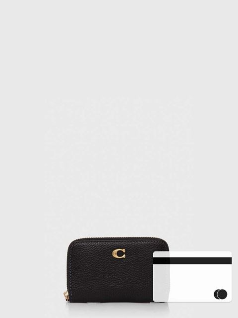 Coach portfel skórzany