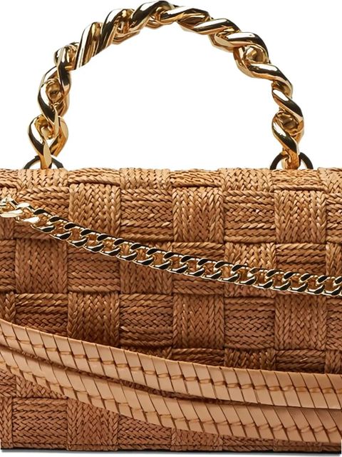 Casadei Hanoi logo-detail tote bag - Brown - zdjęcie produktu nr 2