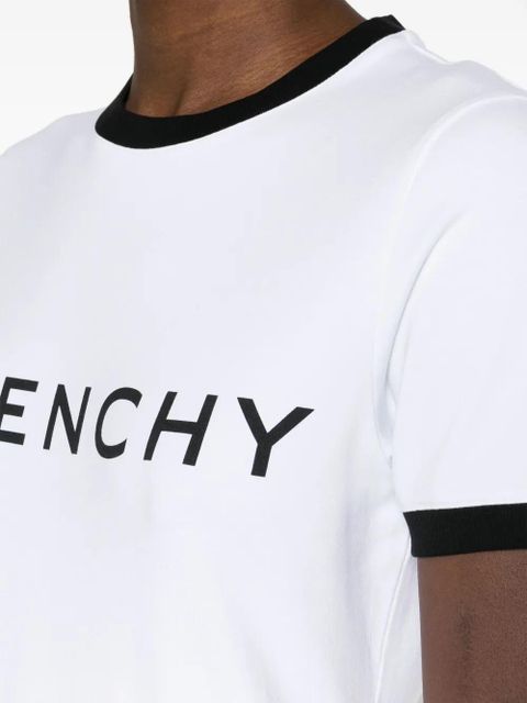 Givenchy logo-print cotton T-shirt - White