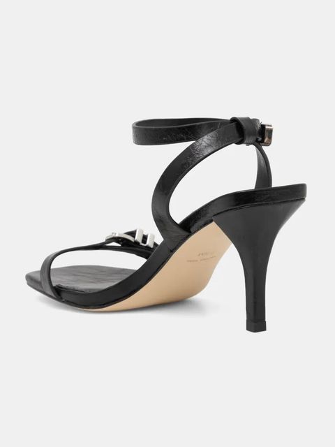 MICHAEL Michael Kors sandały skórzane Darrington kolor czarny 40S5DTMS1L.001