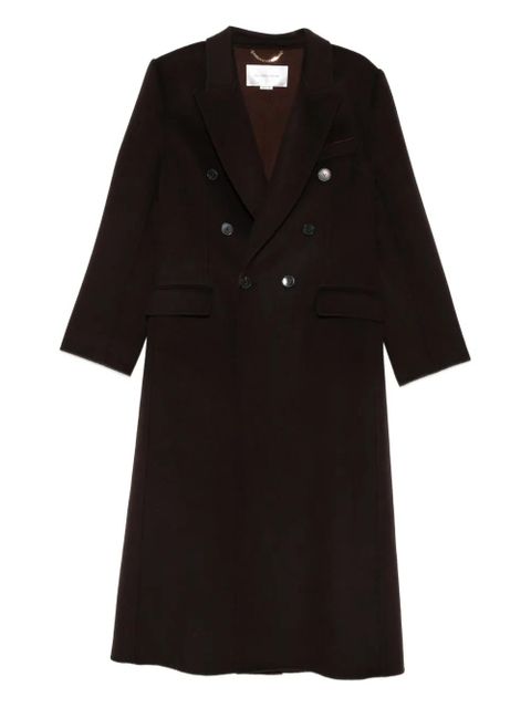 Victoria Beckham double-breasted button-up coat - Brown - zdjęcie produktu nr 1
