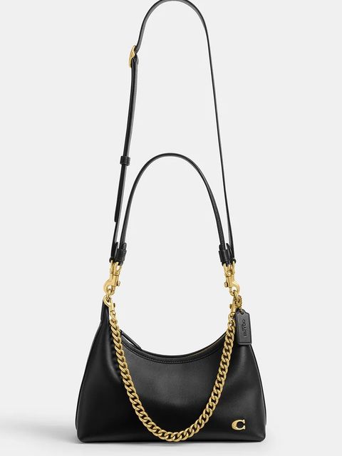 Coach torebka skórzana Juliet kolor czarny CW640