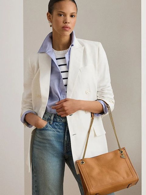 Lauren Ralph Lauren torebka skórzana