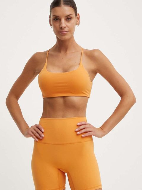 JOYINME szorty do jogi Movement kolor pomarańczowy gładkie high waist Szorty.Movement