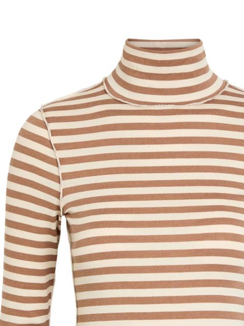 Free People striped roll-neck top - Brown - zdjęcie produktu nr 2