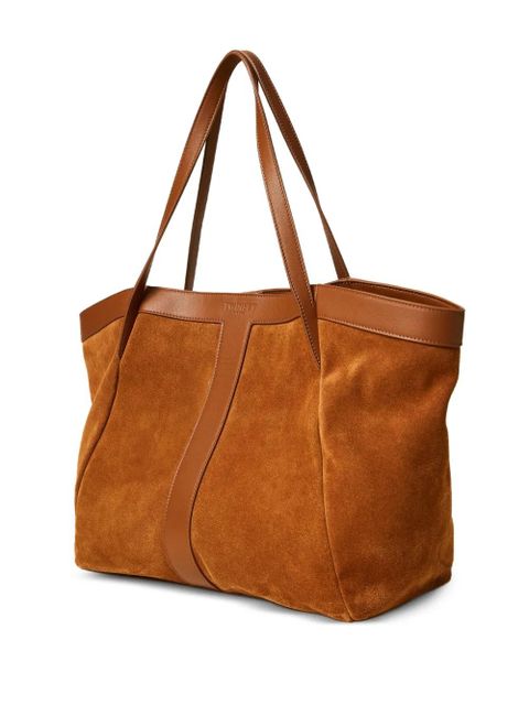 TWINSET panelled tote bag - Brown - zdjęcie produktu nr 2