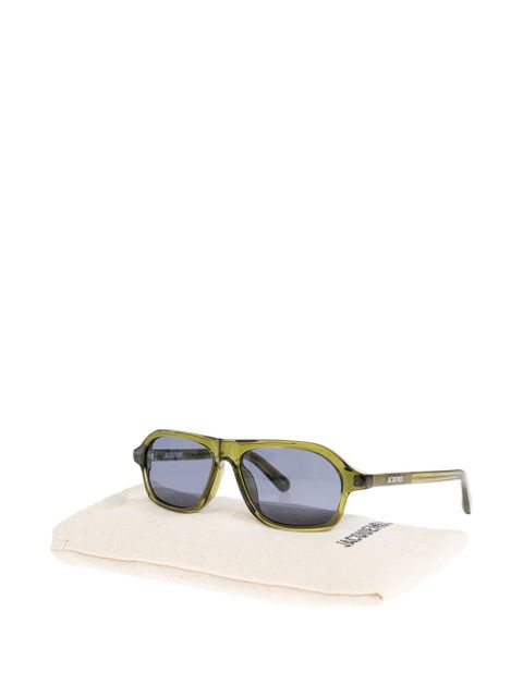 Jacquemus round-frame sunglasses - Green