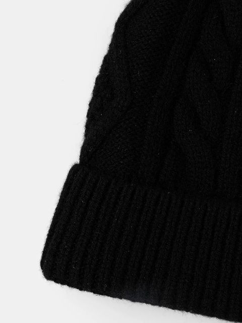 Answear.LAB czapka wełniana kolor czarny