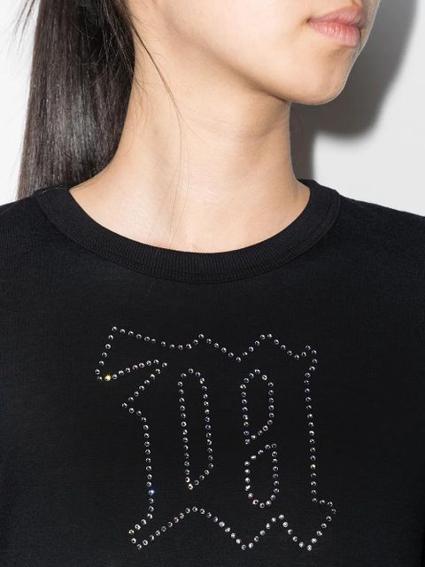 MISBHV crystal logo T-shirt - Black