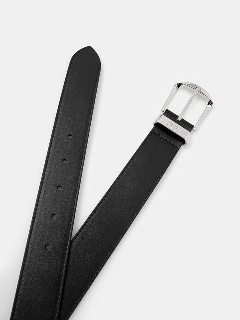 Kenzo pasek skórzany kolor czarny FF58CE046L26.99 - zdjęcie produktu nr 2