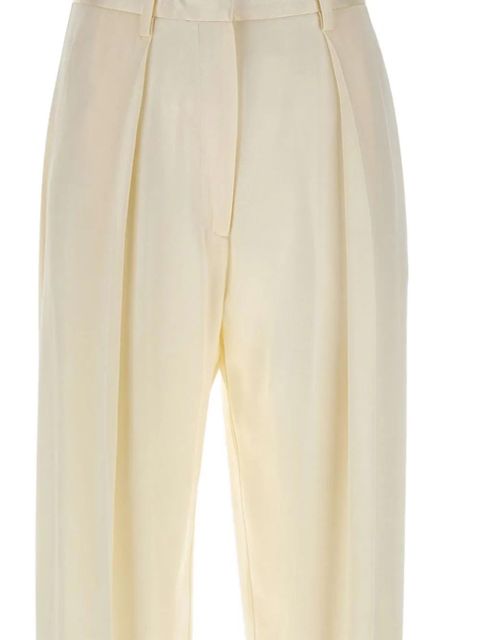 Victoria Beckham pleated trousers - Neutrals