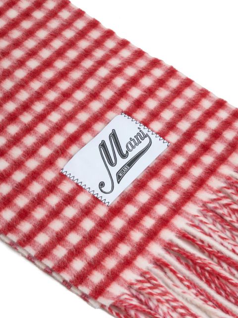 Marni gingham scarf - Red - zdjęcie produktu nr 2