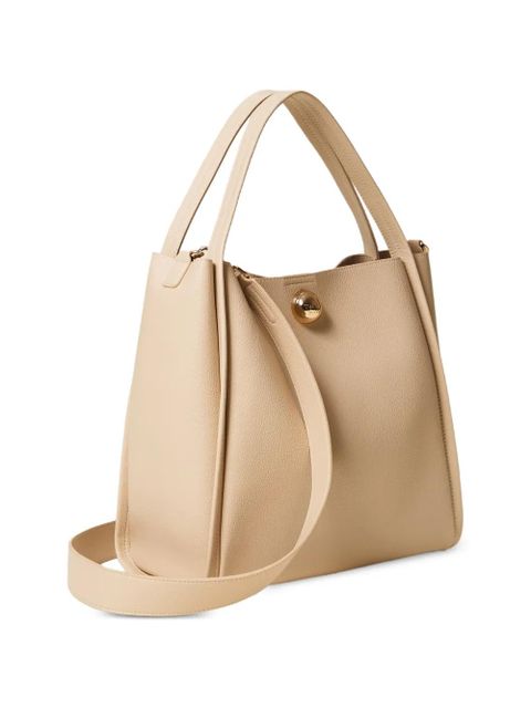 TWINSET stud-embellished tote bag - Neutrals