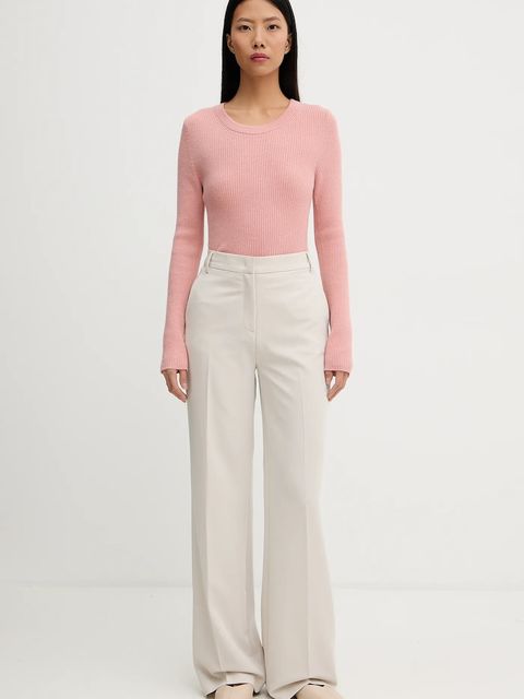 Marc O'Polo sweter z dodatkiem wełny damski kolor pomarańczowy 5000006938 - zdjęcie produktu nr 2