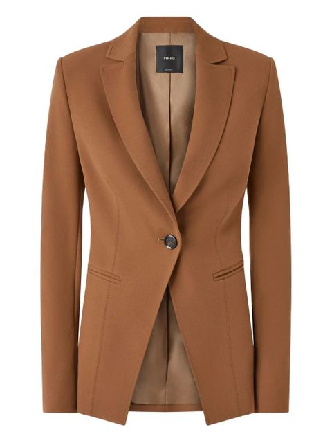 PINKO Granaglie single-breasted jacket - Brown - zdjęcie produktu nr 1