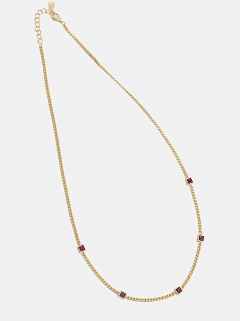 Answear.LAB naszyjnik ze srebra 925 pozłacanego 18k złotem - zdjęcie produktu nr 1